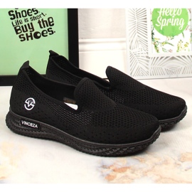 Deportivas slip-on mujer negras Vinceza 34602 negro 1 Deportivas slip-on mujer negras Vinceza 34602 negro 1