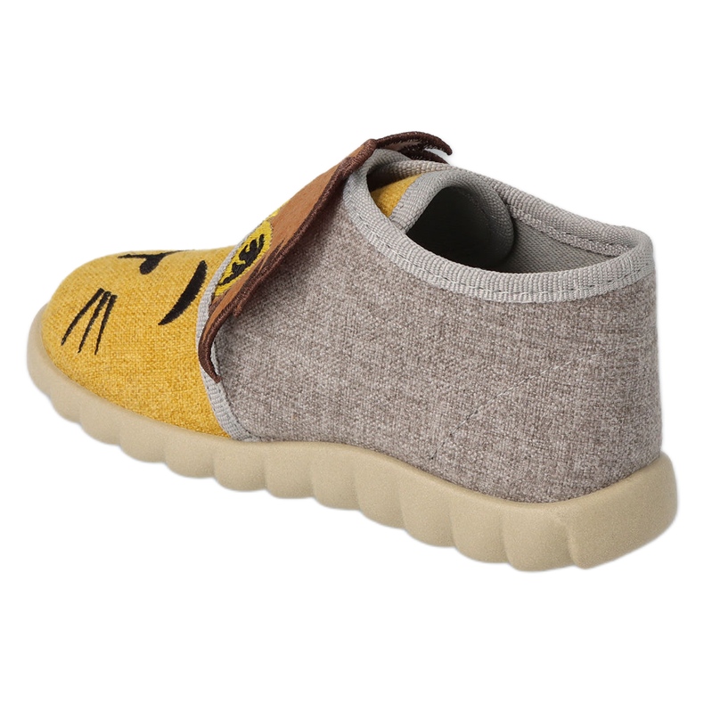 Zapatos befado niño 465P109 gris amarillo 1