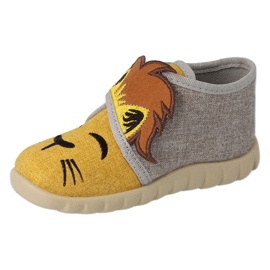 Zapatos befado niño 465P109 gris amarillo 3