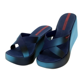 Zapatillas cuña Ipanema 83423 Colore Fem AI974 Azul/Azul azul marino 3 Zapatillas cuña Ipanema 83423 Colore Fem AI974 Azul/Azul azul marino 3