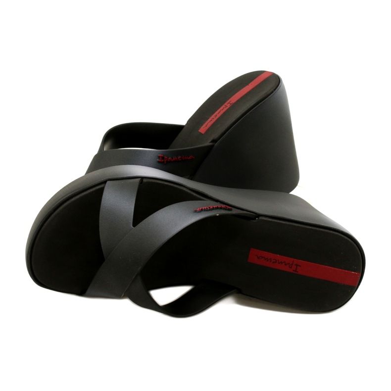 Zapatillas cuña Ipanema 83423 Colore Fem AI975 Negro/Gris 5