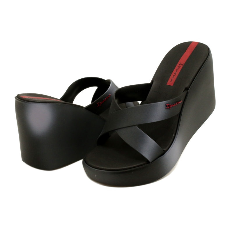 Zapatillas cuña Ipanema 83423 Colore Fem AI975 Negro/Gris 4