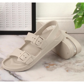 Sandalias sport mujer espuma beige Big Star LL274746 7
