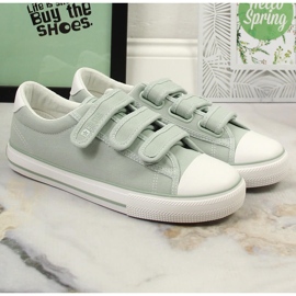 Deportivas mujer velcro verde Big Star LL274A202 6