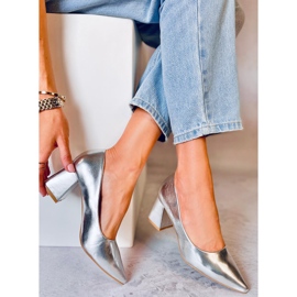 PA1 Zapatos de tacón Althea Silver plata 4