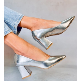 PA1 Zapatos de tacón Althea Silver plata 2