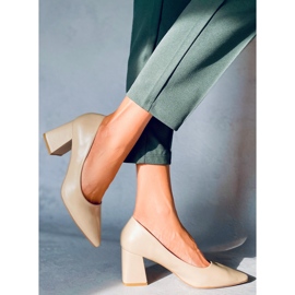 PA1 Zapatos de tacón Althea Beige 4