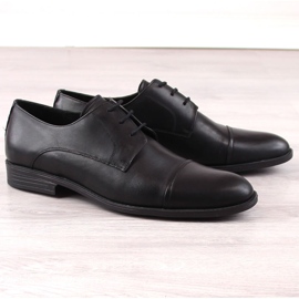 Zapatos de vestir para hombre en piel negra T.Sokolski 1718 negro 2