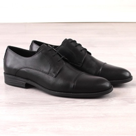 Zapatos de vestir para hombre en piel negra T.Sokolski 1718 negro 3