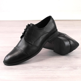 Zapatos de vestir para hombre en piel negra T.Sokolski 1718 negro 4