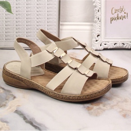 Sandalias mujer eVento 4940 beige 2
