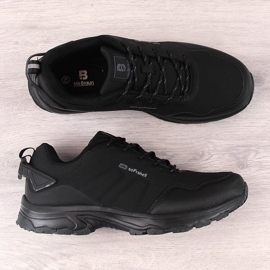 McBraun 5340 Calzado deportivo de trekking softshell negro para hombre 3