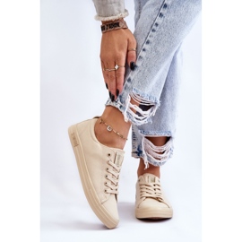 Zapatillas Mujer Smooth Low Big Star LL274061 Beige 2