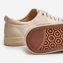 Zapatillas Mujer Smooth Low Big Star LL274061 Beige 1