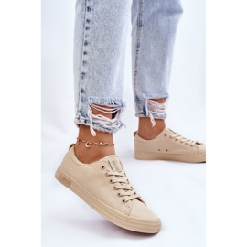 Zapatillas Mujer Smooth Low Big Star LL274061 Beige 3