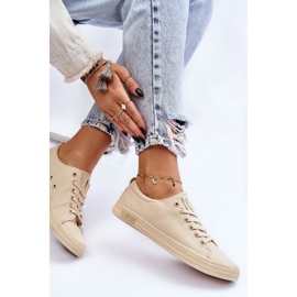 Zapatillas Mujer Smooth Low Big Star LL274061 Beige 7