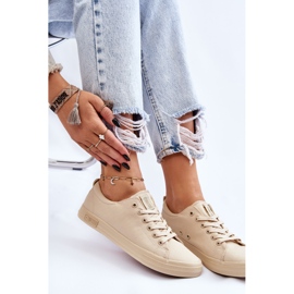 Zapatillas Mujer Smooth Low Big Star LL274061 Beige 8