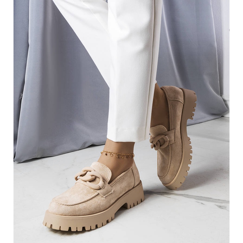 PA1 Señores beige decorados con una cadena Arpin 1