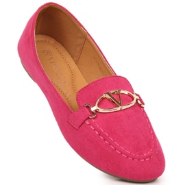 Vinceza zapatos mocasines de ante W 2227 JAN185C rosado 1