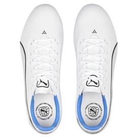 Puma King Pro Fg M 107099 01 zapatos de fútbol blanco blanco 1