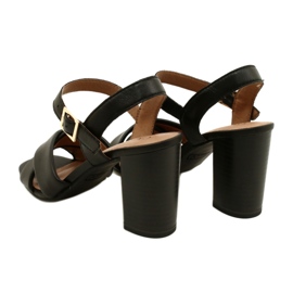 Caprice Sandalias Mujer 9-28302-20 040 Negro Softnap 4