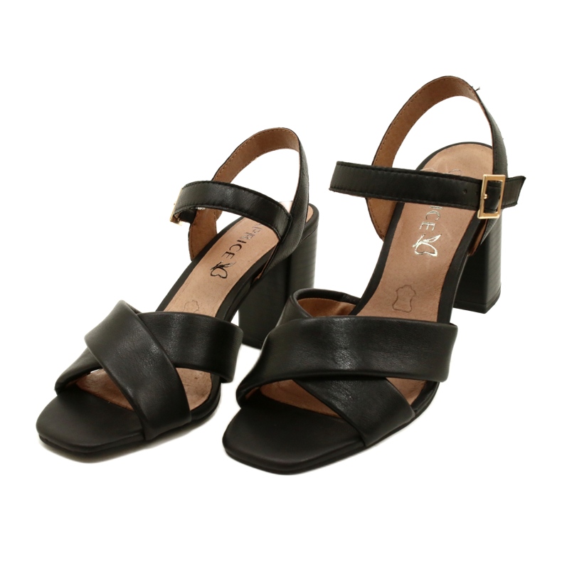 Caprice Sandalias Mujer 9-28302-20 040 Negro Softnap 3