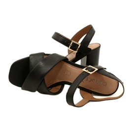 Caprice Sandalias Mujer 9-28302-20 040 Negro Softnap 5