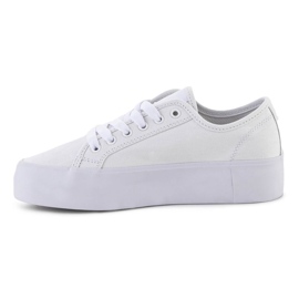 Zapatos de plataforma manual DC W ADJS300280-WW0 blanco 3