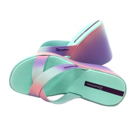 Sandalias cuña Ipanema 83423 Colore Fem AI963 Verde/Lila violeta rosado 4 Sandalias cuña Ipanema 83423 Colore Fem AI963 Verde/Lila violeta rosado 4