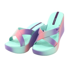 Sandalias cuña Ipanema 83423 Colore Fem AI963 Verde/Lila violeta rosado 2 Sandalias cuña Ipanema 83423 Colore Fem AI963 Verde/Lila violeta rosado 2
