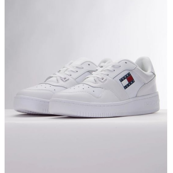 Tommy Hilfiger Retro Basket Ess W EN0EN01723 Ybr blanco 1 Tommy Hilfiger Retro Basket Ess W EN0EN01723 Ybr blanco 1
