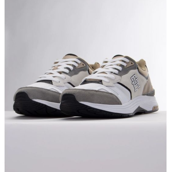 Zapatos Tommy Hilfiger Modern Prep Sneaker Mix M FM0FM044498 Aeg blanco 1 Zapatos Tommy Hilfiger Modern Prep Sneaker Mix M FM0FM044498 Aeg blanco 1