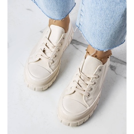 PA1 Zapatillas beige con plataforma de Laverne 2