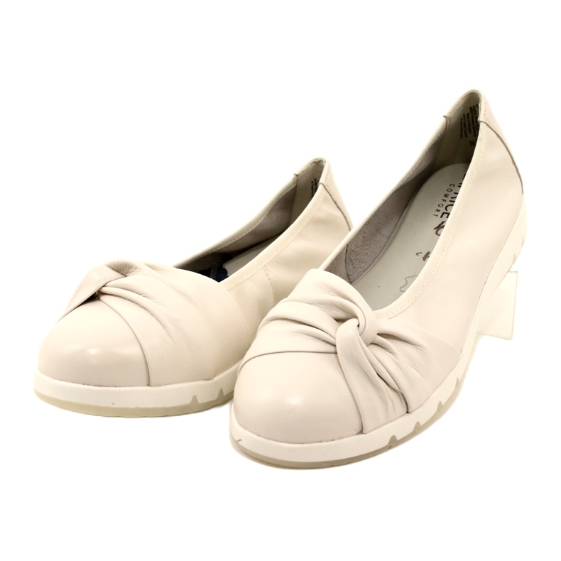 Zapatos de salón Caprice mujer 9-22163-20 144 beige 3