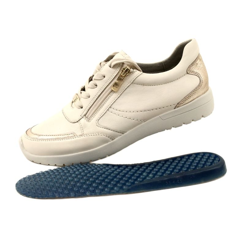 CAPRICE 9-23765-20 165 calzado deportivo zapatillas deportivas beige 7