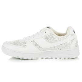 Kylie Zapatillas cálidas gris blanco 2