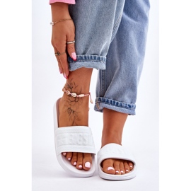 Pantuflas Big Star de moda para mujer LL274A159 Blanco 1 Pantuflas Big Star de moda para mujer LL274A159 Blanco 1