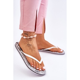Chanclas de moda para mujer Big Star LL274818 White blanco 2