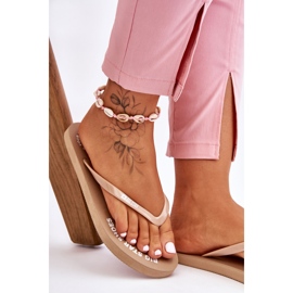 Chanclas Cómodas Big Star LL274796 Beige 3