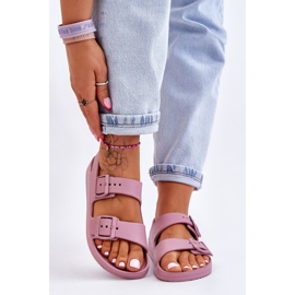 Sandalias Ligeras Mujer Big Star LL274744 Púrpura 1