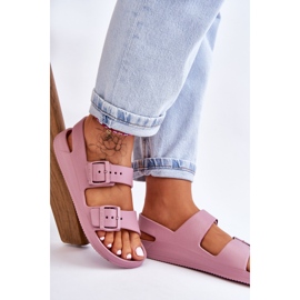 Sandalias Ligeras Mujer Big Star LL274744 Púrpura violeta 6