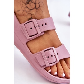 Sandalias Ligeras Mujer Big Star LL274744 Púrpura violeta 5