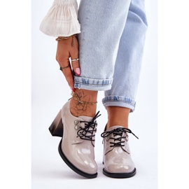 S.Barski Zapatos De Tacón Alto De Moda Darren Gris Claro 1 S.Barski Zapatos De Tacón Alto De Moda Darren Gris Claro 1