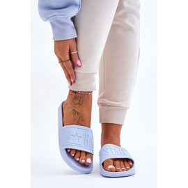 Pantuflas Mujer Big Star HH274A042 Azul Claro 1