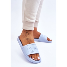 Pantuflas Mujer Big Star HH274A042 Azul Claro 3
