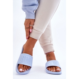 Pantuflas Mujer Big Star HH274A042 Azul Claro 2
