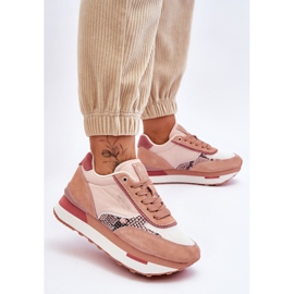 Zapatillas de deporte de moda Sistema de espuma de memoria Big Star LL274366 Rosa 2
