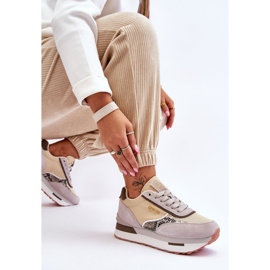 Zapatillas de deporte de moda Sistema de espuma de memoria Big Star LL274364 Beige 8