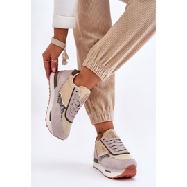 Zapatillas de deporte de moda Sistema de espuma de memoria Big Star LL274364 Beige 4