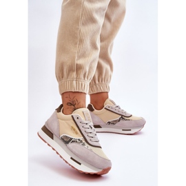 Zapatillas de deporte de moda Sistema de espuma de memoria Big Star LL274364 Beige 5